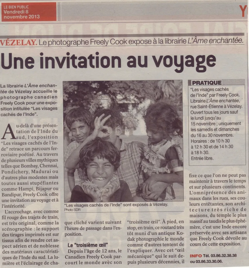 Photographie presse — presse-02 — Freely Cook